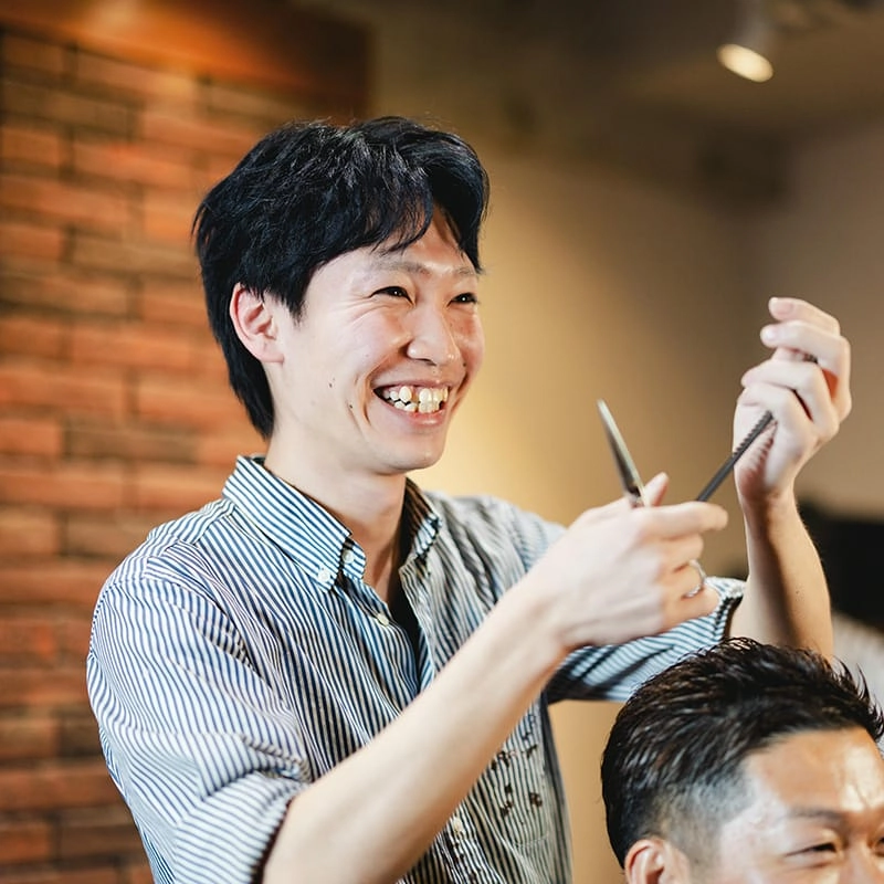 Men's hair salon indigo / 福岡 川尻 蒼生さん