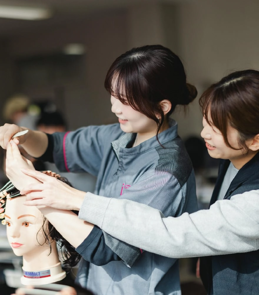 少人数制だから一人ひとりに丁寧な指導ができます。